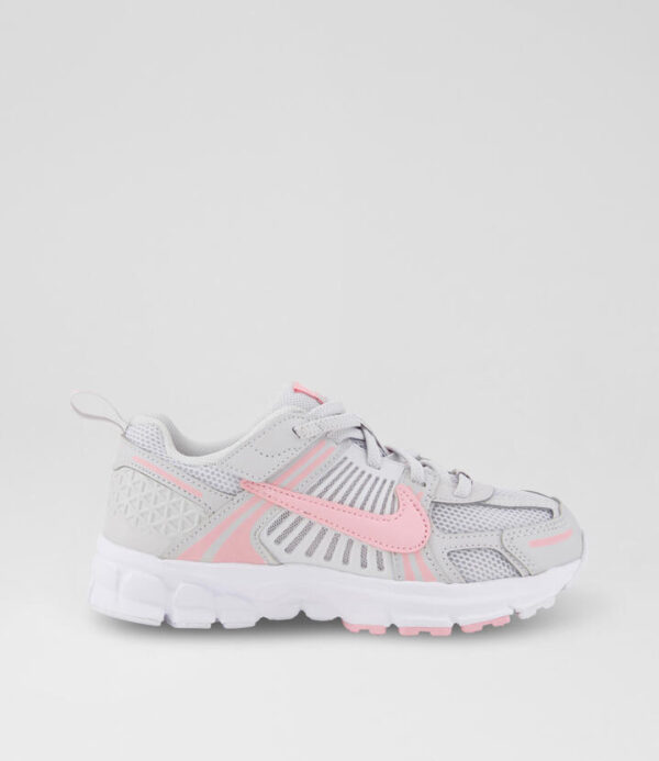 Vomero 5 Junior Grey Pink Fabric Sneakers