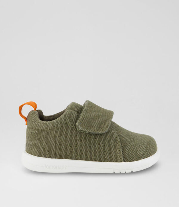 Wolfie Infant Taupe Canvas Sneakers