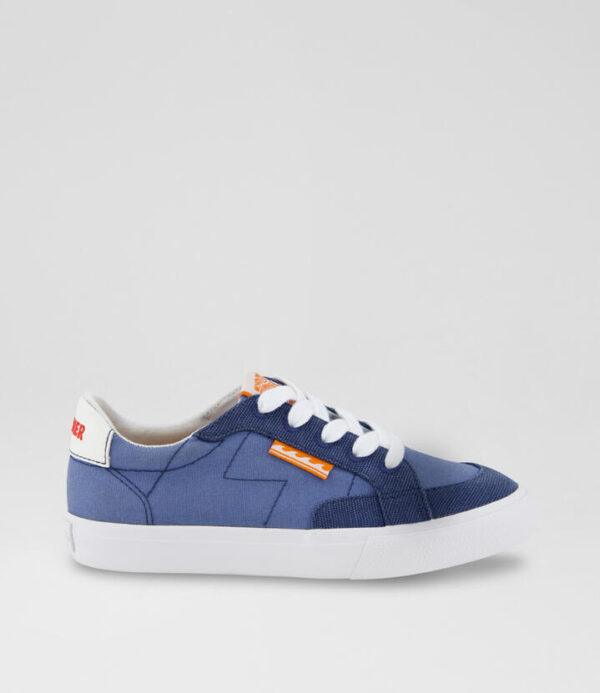 Coast Junior Navy Canvas Sneakers