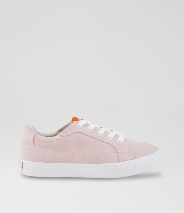 Coast Junior Pink Canvas Sneakers