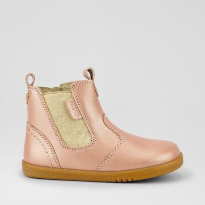 Iw Jodhpur Toddler Rose Gold Leather Chelsea Boots