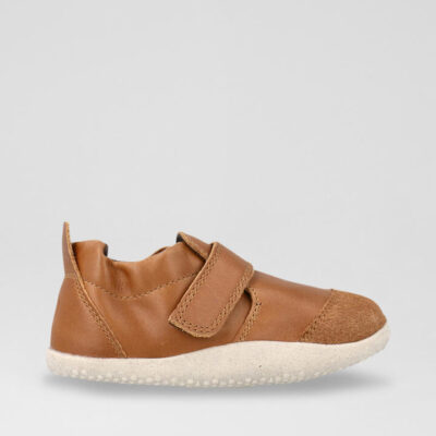 Xp Marvel Infant Caramel Leather Flat Shoes