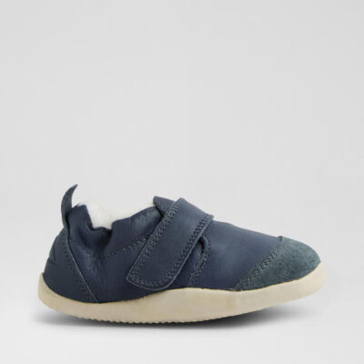 Xp Marvel Arctic Pre Navy Leather Flat Shoes