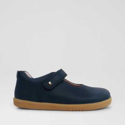 Iw Delight Toddler Navy Leather Flat Shoes