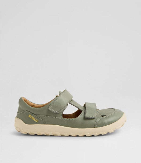Kp Troop Junior Vetiver Leather Sandals
