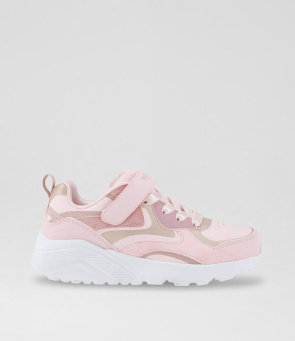 Uno Lite Junior Pink Fabric Sneakers