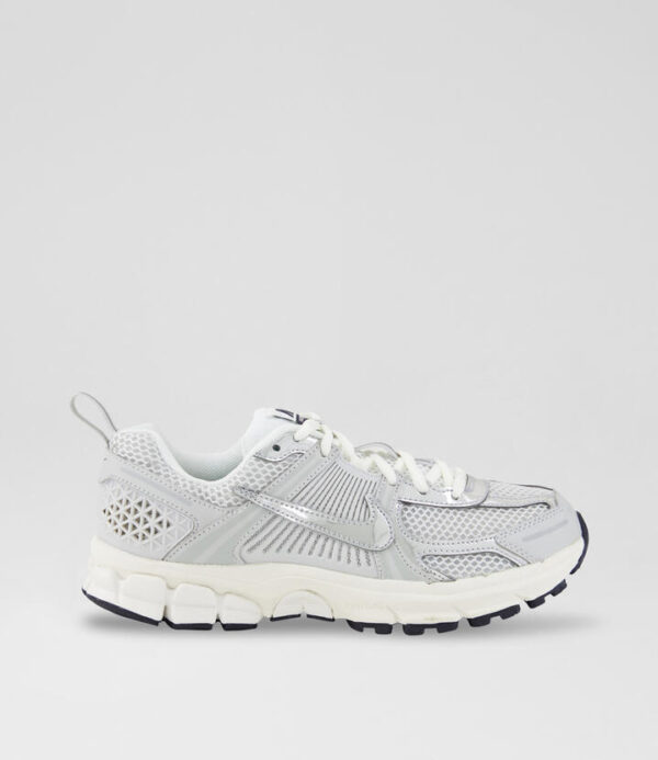Vomero 5 Youth Silver Fabric Sneakers