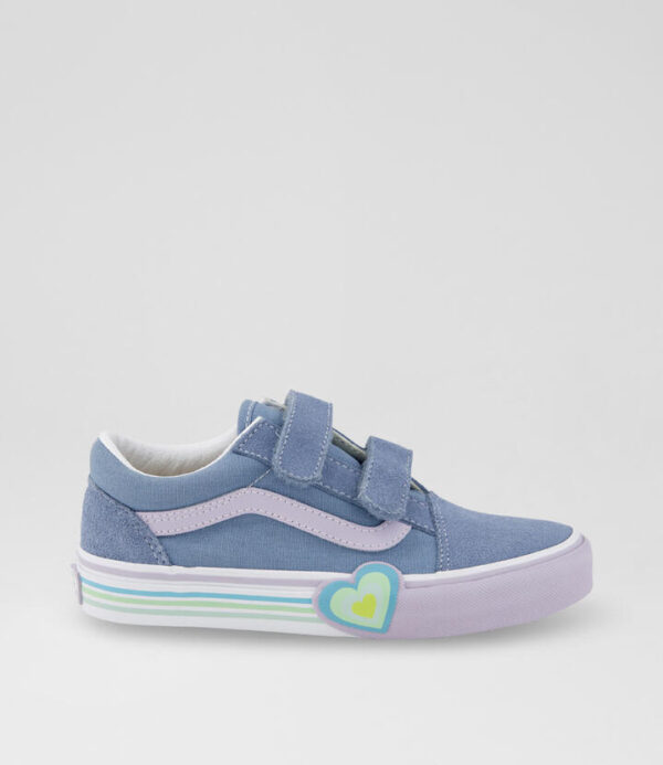 Old Skool Junior Blue Fabric Sneakers