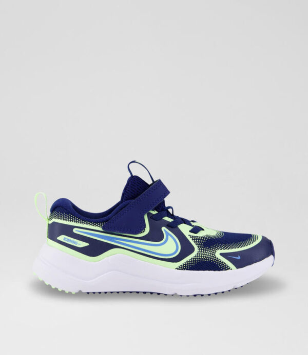 Cosmic Runner Junior Blue Fabric Sneakers