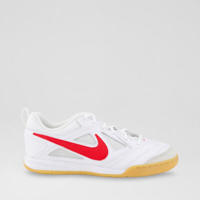 Gato Youth White Red Fabric Sneakers