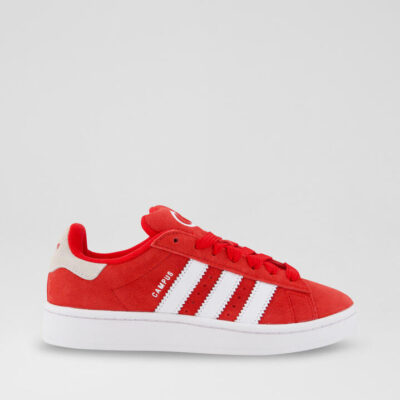 Campus 00 Youth Red Suede Sneakers
