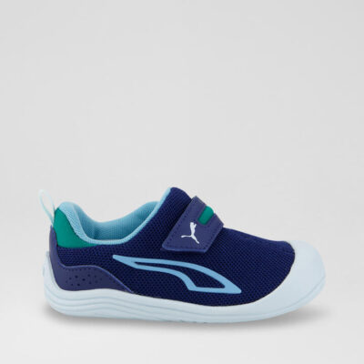 Kitten Mesh V Toddler Blue Fabric Sneakers