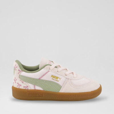 Palermo Toddler Khaki Fabric Sneakers