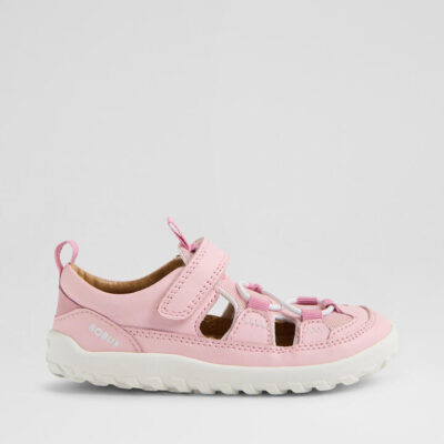 Su Rocky Toddler Parfait Pink Leather Flat Shoes