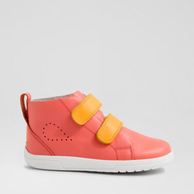 Kp Grass Court High 2 Junior Nasturtium Saffron Leather Ankle Boots