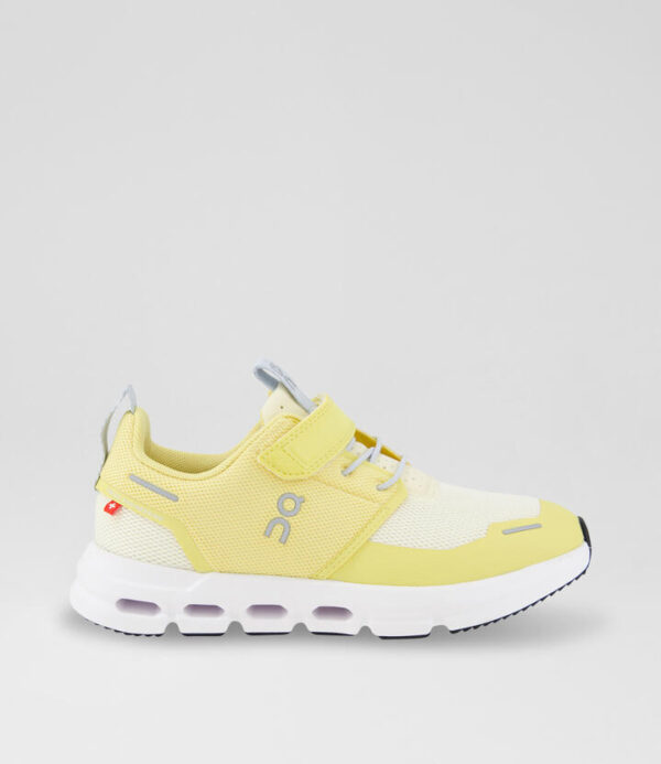 Cloud Play Junior Yellow Fabric Sneakers