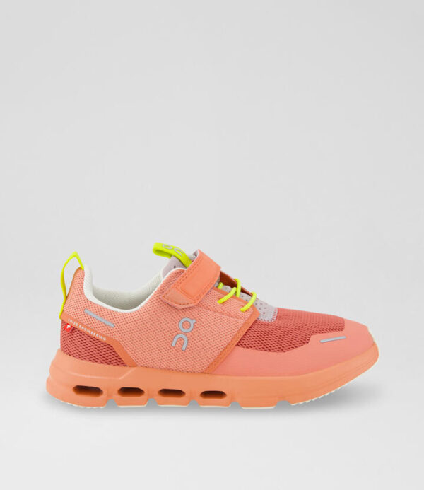 Cloud Play Junior Red Fabric Sneakers