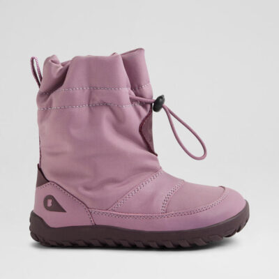 Iw Paden Waterproof Toddler Lilas Leather Fabric Ankle Boots