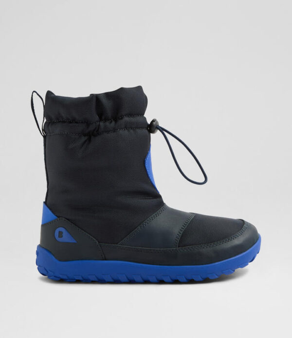 Kp Paden Waterproof Junior Navy Leather Ankle Boots