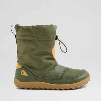 Kp Paden Waterproof Junior Bronze Green Leather Ankle Boots