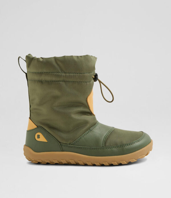 Kp Paden Waterproof Junior Bronze Green Leather Ankle Boots