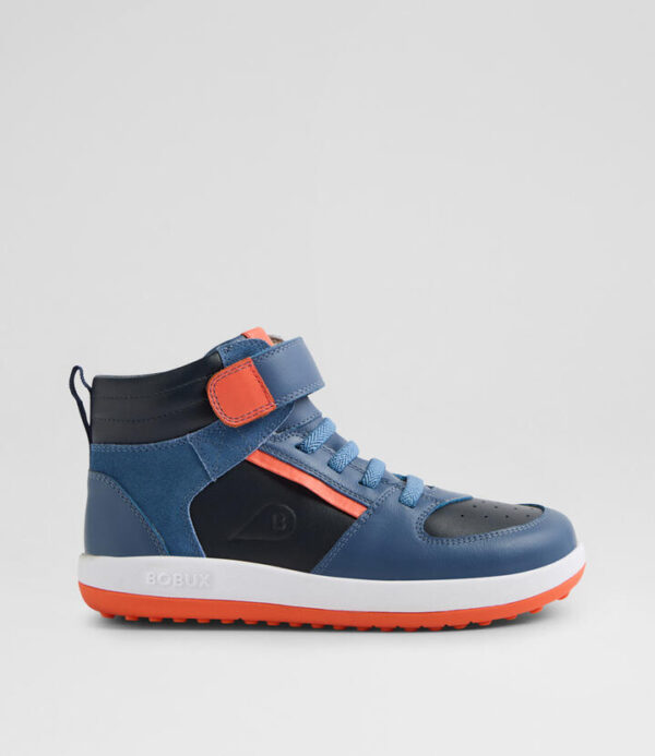 Kp Topspin Junior Blue Indigo Leather Ankle Boots