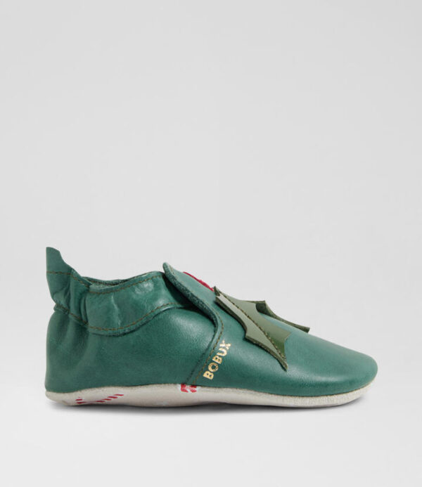 Ss Hollyjoy Infant Forest Leather Flat Shoes
