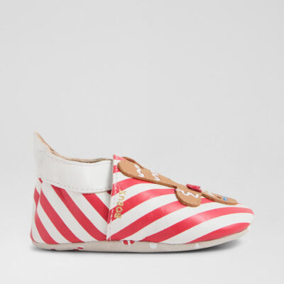Ss Gingy Infant White Poppy Leather Flat Shoes