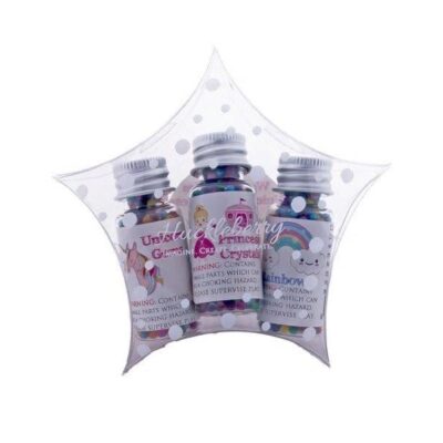 Water Marble Trio Princess Crystals & Unicorn