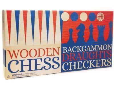 Chess, Backgammon and Draughts Set