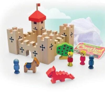Wooden Castle in Bag