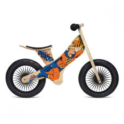 Kinderfeets Balance Bike Retro Superhero