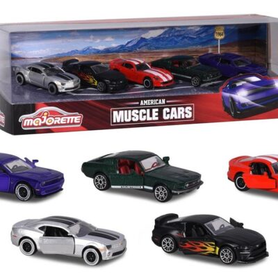 Muscle Cars 5 pce Giftpack