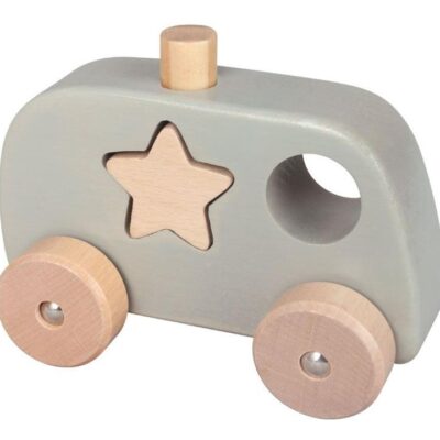 Discoveroo Chunky Shape Truck Grey Police