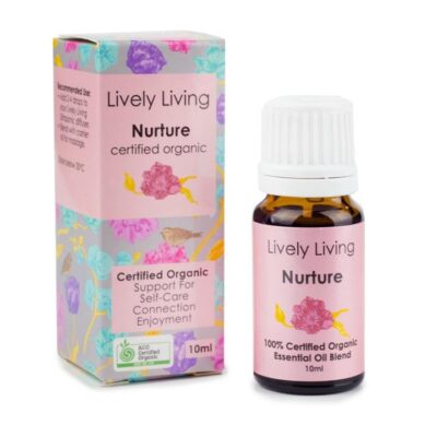 Lively Living 100% Certified Organic Essential Oil Nurture