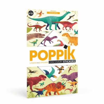 Poppik Discovery Dinosaurs Sticker Poster
