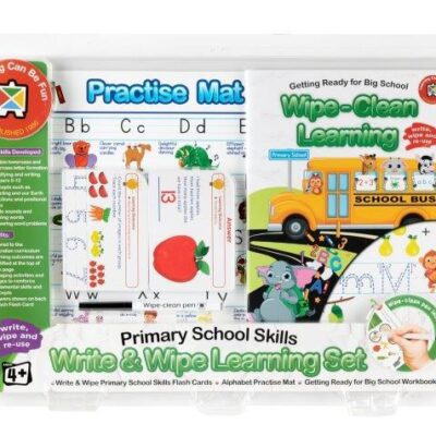Write and Wipe Learning Set Primary School Skills