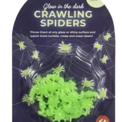 Glow in the Dark Crawling Spiders