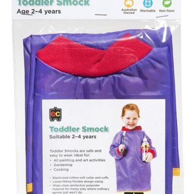 Toddler Artist Smock Purple Age 2-4