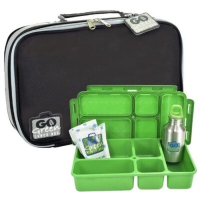 Black Stallion Go Green Lunch Box Set