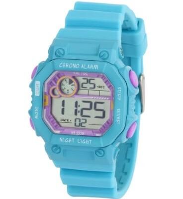 Cactus Fiesta Kids Digital Watch - Aqua