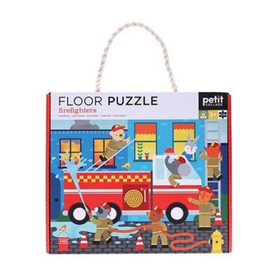 Petite Collage Firefighters Floor Puzzle