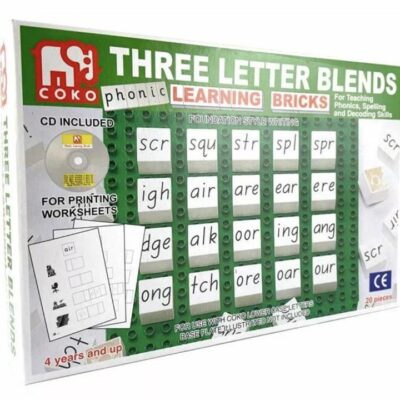 COKO Three Letter Blends Learning Bricks