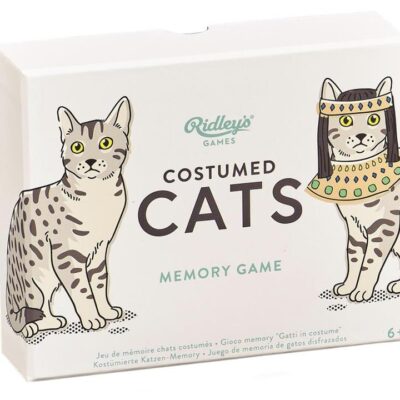 Ridleys Costumed Cats Memory Game