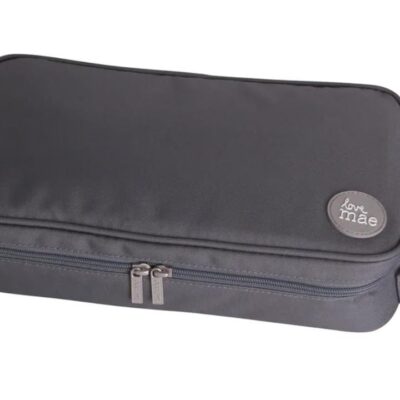 Love Mae Cooler Lunch Bag with Ice Brick Charcoal