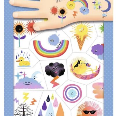 Djeco Weather Emojis Tattoos
