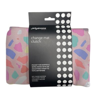 Terrazzo Change Mat Clutch