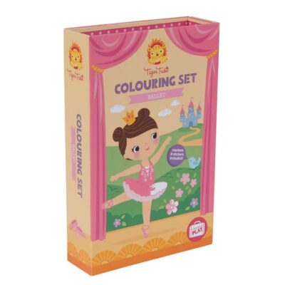 Tiger Tribe Ballet Colouring Set