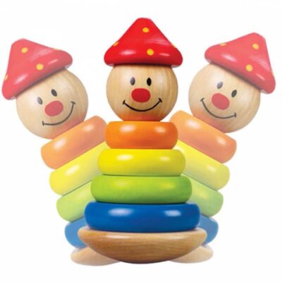 Hape Stack and Swivel Clown