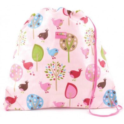 Penny Scallan Drawstring Bag Chirpy Bird